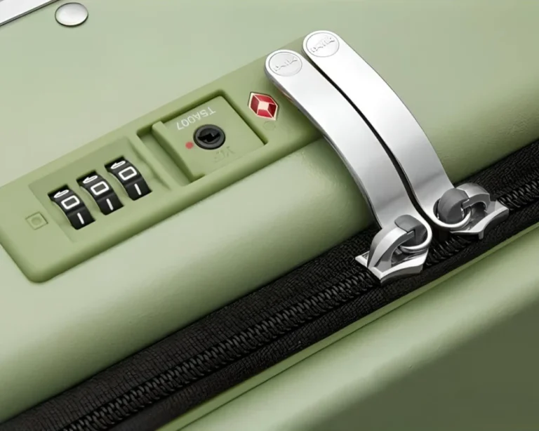 mini suitcase on wheels